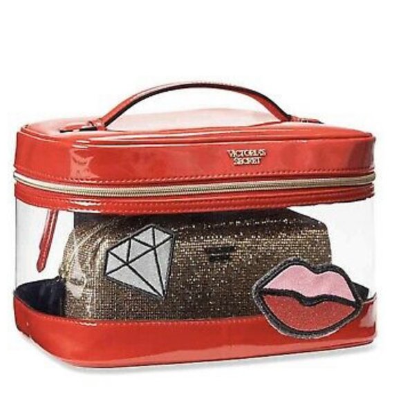 Victoria’s Secret red makeup bag - Picture 4 of 4